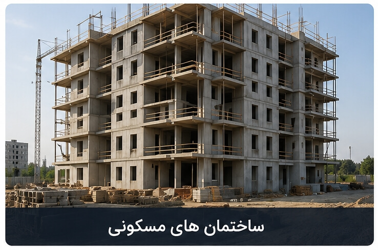 ساختمان های مسکونی